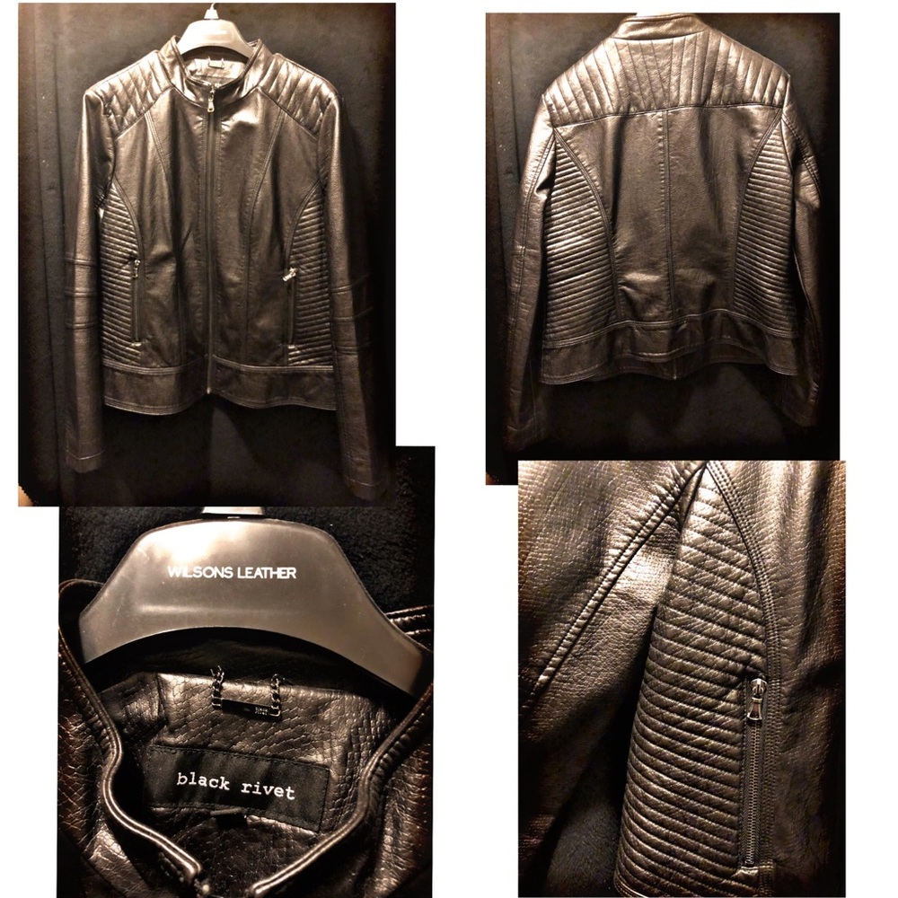 Leather jacket